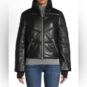 Walter Baker Black Puffer Jacket
